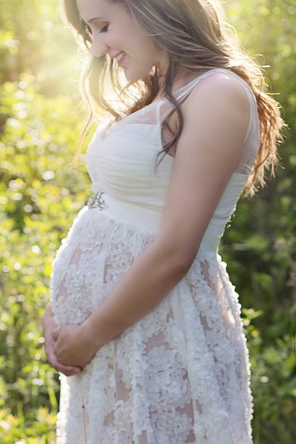 pregnant, woman, mother